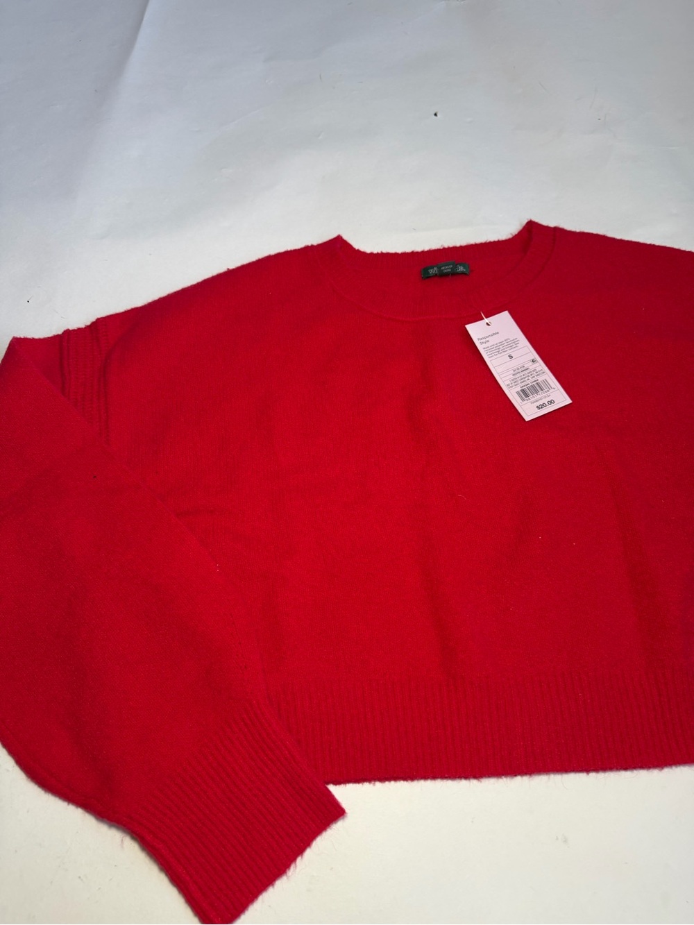 wild fable Red Crewneck Knit Sweater